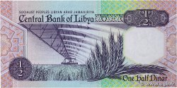 1/2 Dinar LIBYA  1990 P.53 UNC-