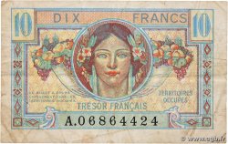 10 Francs TRÉSOR FRANÇAIS FRANCIA  1947 VF.30.01 BC