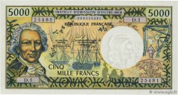 5000 Francs TAHITI  1971 P.28a UNC-