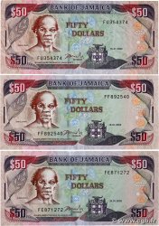 50 Dollars Lot JAMAICA  2002 P.79c BC