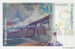 50 Francs SAINT-EXUPÉRY Épreuve FRANCE  1984 NE.1989 NEUF