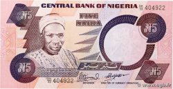 5 Naira NIGERIA  1984 P.24e fST+