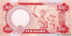 10 Naira NIGERIA  1984 P.25b SPL