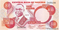 10 Naira NIGERIA  1984 P.25e