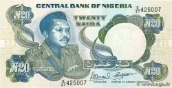 20 Naira NIGERIA  1984 P.26e