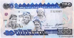 50 Naira NIGERIA  2001 P.27d FDC