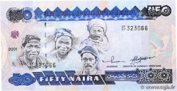 50 Naira NIGERIA  2001 P.27d UNC