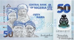 50 Naira NIGERIA  2011 P.40c NEUF