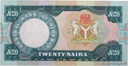 20 Naira NIGERIA  2003 P.26g pr.NEUF