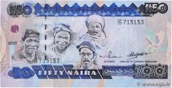 50 Naira NIGERIA  2001 P.27d UNC