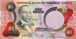 1 Naira NIGERIA  1984 P.23a