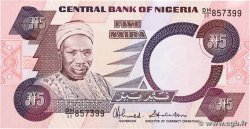 5 Naira NIGERIA  1984 P.24c