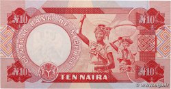 10 Naira NIGERIA  1984 P.25e fST+