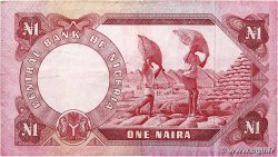 1 Naira NIGERIA  1973 P.15d VF