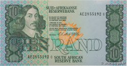 10 Rand AFRIQUE DU SUD  1990 P.120e