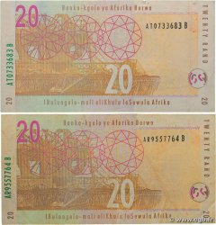 20 Rand Lot SOUTH AFRICA  2009 P.129b F