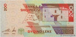 200 Lekë ALBANIA  2001 P.67 XF