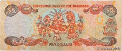 5 Dollars BAHAMAS  2001 P.63b F