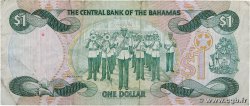 1 Dollar BAHAMAS  1984 P.43a q.BB