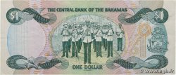 1 Dollar BAHAMAS  1984 P.43b BC+