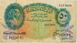 50 Piastres ÉGYPTE  1938 P.021a