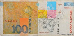 100 Tolarjev ESLOVENIA  1992 P.14a BC