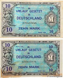 10 Mark Lot ALLEMAGNE  1944 P.194a