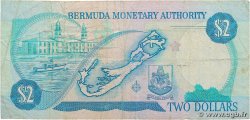 2 Dollars BERMUDES  1989 P.34b TB