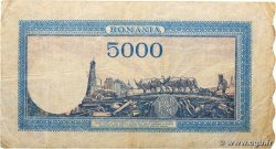 5000 Lei ROUMANIE  1945 P.056a B+