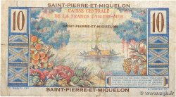 10 Francs Colbert SAINT PIERRE ET MIQUELON  1947 P.23 B+