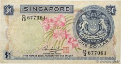 1 Dollar SINGAPOUR  1973 P.01d TB