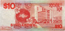 10 Dollars SINGAPORE  1988 P.20 F