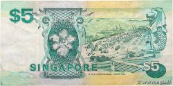 5 Dollars SINGAPUR  1997 P.35 fSS