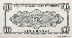 10 Francs RWANDA BURUNDI  1960 P.02 SUP