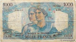 1000 Francs MINERVE ET HERCULE FRANCE  1946 F.41.11 F