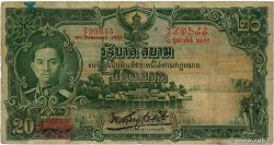 20 Baht TAILANDIA  1935 P.025 BC