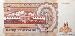 5 Nouveaux Zaïres ZAIRE  1993 P.53a UNC