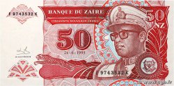 50 Nouveaux Zaïres ZAIRE  1993 P.57 UNC-