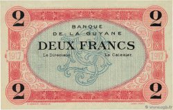 2 Francs Épreuve FRENCH GUIANA  1917 P.06s UNC-