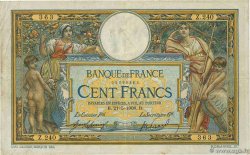 100 Francs LUC OLIVIER MERSON avec LOM FRANCE  1908 F.22.01 TB