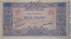 1000 Francs BLEU ET ROSE FRANCE  1926 F.36.43 TB