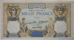 1000 Francs CÉRÈS ET MERCURE FRANCE  1932 F.37.07