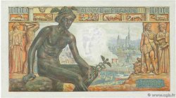 1000 Francs DÉESSE DÉMÉTER FRANCIA  1942 F.40.10 q.FDC