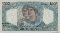 1000 Francs MINERVE ET HERCULE FRANCE  1946 F.41.10 pr.NEUF