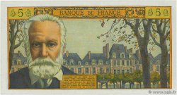 5 Nouveaux Francs VICTOR HUGO FRANCE  1959 F.56.01 AU-