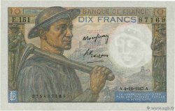 10 Francs MINEUR FRANCE  1947 F.08.19 pr.NEUF