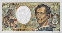 200 Francs MONTESQUIEU Modifié FRANCE  1994 F.70/2.01 SPL