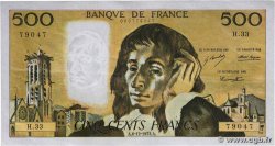 500 Francs PASCAL FRANCE  1973 F.71.10 VF+