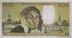 500 Francs PASCAL FRANKREICH  1975 F.71.13 S