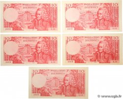 10 Francs Voltaire Lot FRANCE regionalismo e varie  1964 F.(62)